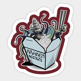 Kraken Noodles Sticker